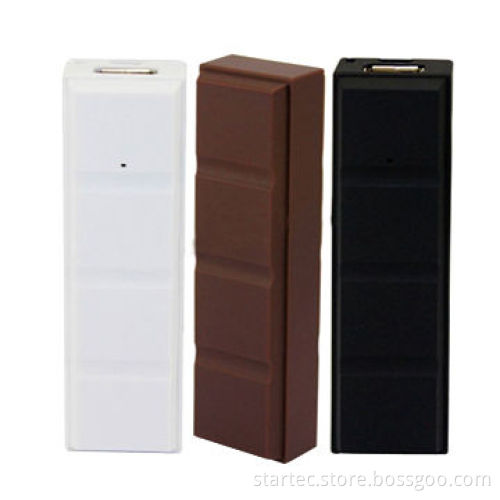 Power Bank with Pocket Size, Chocolate Design